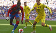  L-R Crystal Palace's Wilfried Zaha and Chelsea's Andreas Christensen during FA Cup Semi-F...