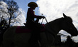 A traditional horse riding procession on Easter Monday in Zernica, near Gliwice, Poland, A...