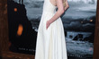 Actress Anya Taylor-Joy wearing a Dior dress and gold collar necklace with a Tiffany and C...