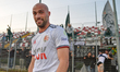 Luca Parodi of US Alessandria Calcio smiles after the Serie B Football match between AS Ci...