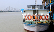 An air conditioned ferry flagged off by Kolkata Minister Firhad Hakim ( Not in The Picture...