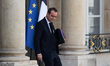Sebastien Lecornu, Minister of Overseas Territories, leaves the Elysée Palace after the la...