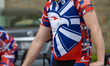 Cyclists from Project HERO are seen as they participate in the 2022 Texas Challenge; a six...