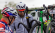 Cyclists from Project HERO are seen as they participate in the 2022 Texas Challenge; a six...