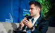 Jan Niedzialek (Journalist, TVN24) during the European Economic Congress in Katowice, Pola...