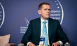 Bartlomiej E. Nowak (President, Vistula Group of Universities) during the European Economi...