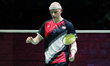 Toby Penty from England, Round of 32 during the European Badminton Championships 2022 on A...
