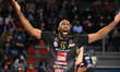 Robertlandy Simon #13 (Cucine Lube Civitanova) rejoicing after making a point during the V...