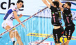 Attack of Srecko Lisinac #20 (Itas Trentino) during the Volleyball Italian Serie A Men Sup...