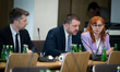 Maciej Sosnowski, Andrzej Fenrych, Anna Garwolinska-Kasprzak (trade union representatives)...