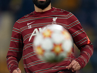 Mohamed Salah of Liverpool FC looks on prior to the UEFA Champions League Semifinal Leg Two match between Villarreal CF and Liverpool FC at...