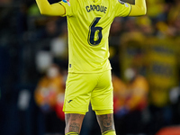 Etienne Capoue of Villarreal CF reacts prior to the UEFA Champions League Semifinal Leg Two match between Villarreal CF and Liverpool FC at...