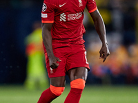 Naby Keita of Liverpool FC in action during the UEFA Champions League Semifinal Leg Two match between Villarreal CF and Liverpool FC at Esta...