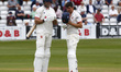 : L-R Essex's Paul Walter and Essex's Sir Alastair Cook during County Championship - Divis...