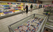 Iranian shoppers shop in Tehran's Megamall on September 30, 2013. 