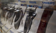 Barber clippers are displayed for sale in Tehran's Megamall on September 30, 2013. 