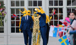 Subwoofer (Give that wolf a banana) Norway during the Turquoise carpet opening ceremony of...