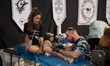 Thousands of tattoo artists took part all over the world during the 14th Athens Tattoo Con...