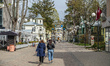 General view of the Jomas street the main pedestrian area in the city is seen in Jurmala ,...