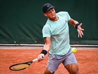 Jay CLARKE of Great Britain during the Qualifying Day one of Roland-Garros 2022, French Open 2022, Grand Slam tennis tournament on May 16, 2...