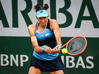Georgina GARCIA PEREZ of Spain during the Qualifying Day one of Roland-Garros 2022, French Open 2022, Grand Slam tennis tournament on May 16...