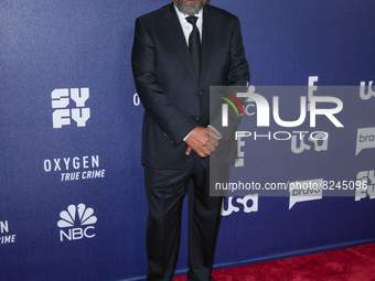 NEW YORK, NEW YORK - MAY 16: George Lopez attend the 2022 NBCUniversal Upfront at Mandarin Oriental Hotel on May 16, 2022 in New York City....