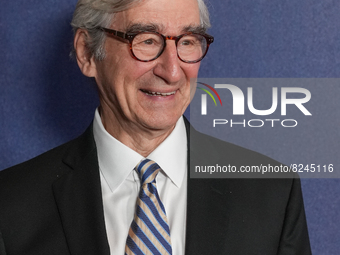 NEW YORK, NEW YORK - MAY 16: Sam Waterson attend the 2022 NBCUniversal Upfront at Mandarin Oriental Hotel on May 16, 2022 in New York City....