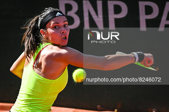 Estelle CASCINO of France during the Qualifying Day two of Roland-Garros 2022, French Open 2022, Grand Slam tennis tournament on May 17, 202...