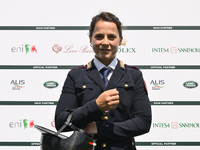 Francesca Ciriesi during the press conference for the presentation of the 89° CSIO di Roma Piazza di Siena - Master d'Inzeo, 17 May 2022, Pi...