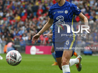 LONDON, ENGLAND - MAY 15:Chelsea Women Sophie Ingle during Women's FA Cup Final between Chelsea Women and Manchester City Women  at Wembley...