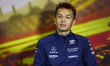ALBON Alexander (tha), Williams Racing FW44, portrait, press conference during the Formula...