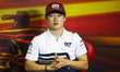 TSUNODA Yuki (jap), Scuderia AlphaTauri AT03, portrait, press conference during the Formul...
