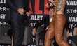 Actor Eugenio Derbez gesticulates while speak during   The Valet film press conference at...