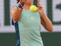 Iga Swiatek (POL) during the day two of he Roland-Garros Open tennis tournament in Paris, France, on May 23, 2022. (