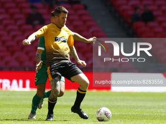 George Gaskin of Littlehampton Town during The Buildbase FA Vase Final Final 2021/2020 between Littlehampton Town and Newport  Pagnell Town...