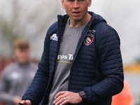 Leicester Tigers's Coach Kevin Sinfield  during the Gallagher Premiership match between Newcastle Falcons and Leicester Tigers at Kingston P...