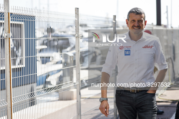 STEINER Guenther (ita), Team Principal of Haas F1 team, portrait during the Formula 1 Grand Prix de Monaco 2022, 7th round of the 2022 FIA F...