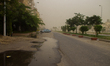 Sandstorm swept through the city of Cairo and Egyptian provinces on October 6, 2015 withou...