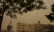 Sandstorm swept through the city of Cairo and Egyptian provinces on October 6, 2015 withou...