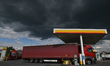 Shell gas station in Krakow.On Thursday, May 26, 2022, in Krakow, Poland. 