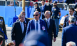 The parade for the 76th Italian Republic Day. The President of the Council of Ministers of...