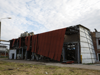 Significant damage to the freight rolling stock repair facility in the Darnytskyi district of Kyiv. Four Russian air missiles hit an infrast...
