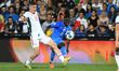 Italy's Wilfried Gnonto in action against Hungary's Roland Sallai during the football UEFA...