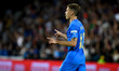 Italy's Nicolo Barella celebrates after scoring a goal 1-0 during the football UEFA Nation...