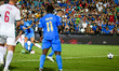 Italy's Lorenzo Pellegrini scores a goal 2-0 during the football UEFA Nations League match...