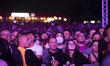 A group of people during the second day of NosPrimavera Sound Porto, at Parque da Cidade,...