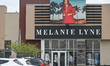 Logo of Melanie Lyne  in South Edmonton Common.Friday, May 20, 2022, in Edmonton, Alberta...