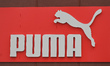 Logo of PUMA in South Edmonton Common.Friday, May 20, 2022, in Edmonton, Alberta, Canada....