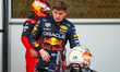 VERSTAPPEN Max (ned), Red Bull Racing RB18, portrait during the Formula 1 Azerbaijan Grand...