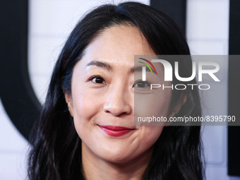 South Korean art director Chae Kyoung-sun arrives at Netflix's 'Squid Game' Los Angeles FYSEE Special Event held at Raleigh Studios on June...